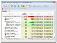 TimeTrack Professional screenshot